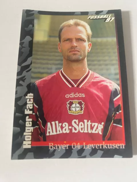 Holger Fach, Germany 🇩🇪 Fortuna Düsseldorf Panini 1985 signed