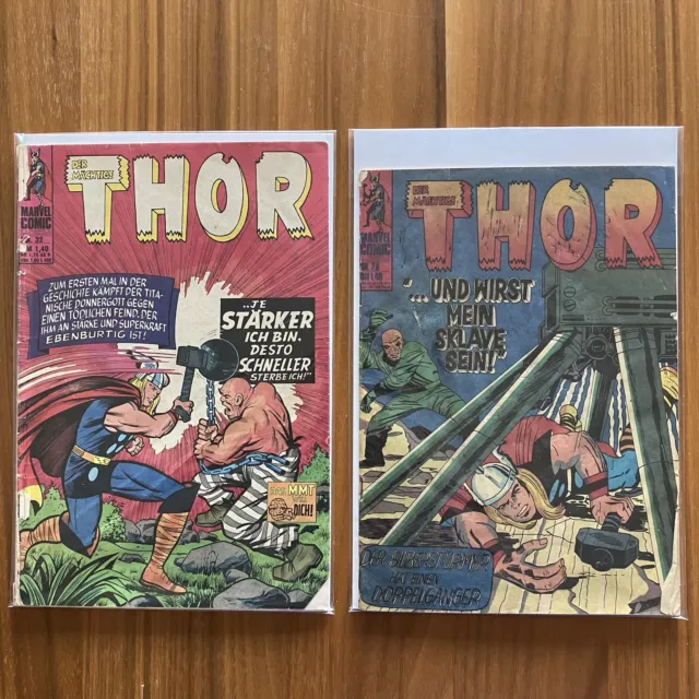 Marvel Comics GRÜNE LATERNE - DIE RÄCHER - THOR Williams Sammlung 5 Hefte 1970er