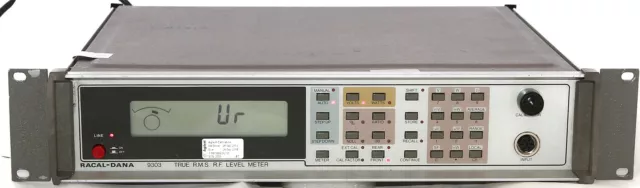 Racal Dana 9303 True RMS RF Level Meter Auto ranging Digital Millivoltmeter