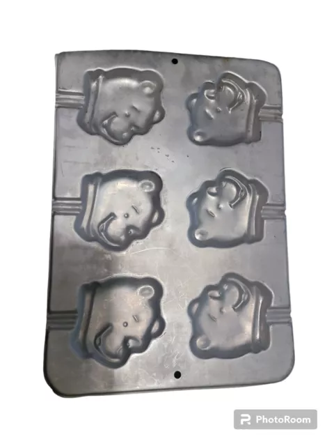 Vintage Wilton Disney Winnie The Pooh Cookie Treat Pan Cake Pop Mold 1996