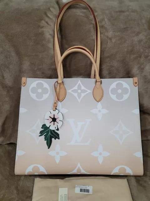Louis Vuitton CAPRI Onthego GM Pink Resort Escale BY THE POOL SHOULDER  LARGE Bag