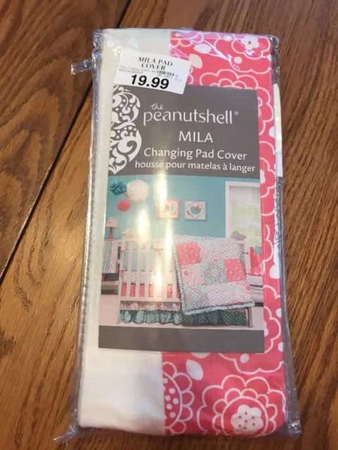 The Peanutshell Mila Changing Pad Cover Farallon Brands RN#140877 Ships N 24h