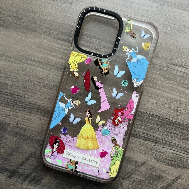 CASETIFY X DISNEY Princess iPhone 13 Pro Max case water glitter 50.47
