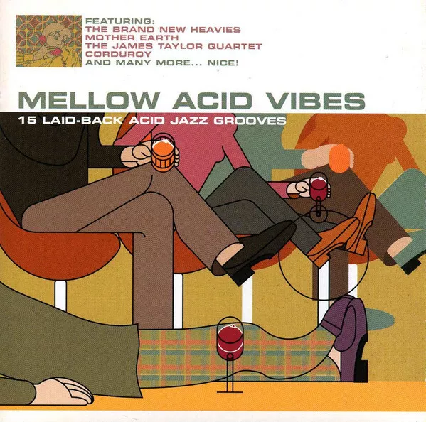 Various - Mellow Acid Vibes (CD, Comp)