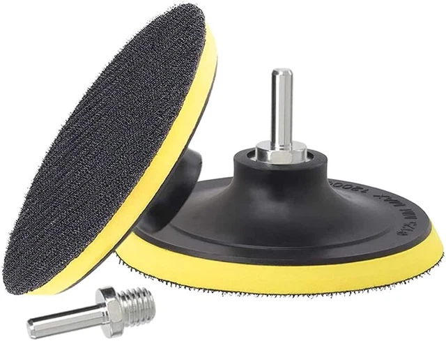 Platorello Abrasivo 125 Mm A 8 Fori Con Gancio E Loop - Compatibile Bosch, Skil - Per Levigatura