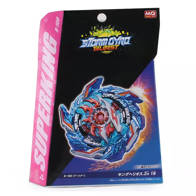 Beyblade Burst SuperKing Booster B-160 King Helios.Zn 1B b160 Two-Way Launcher A