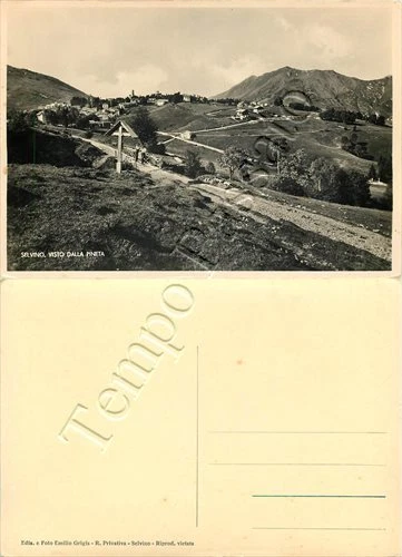Cartolina di Selvino, panorama - Bergamo