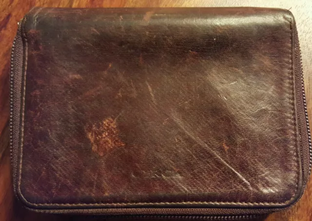 Vintage Circa Leather wallet (Made italy)