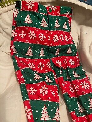 Suitmeister Holiday Ugly Christmas Pants 10-12Y New