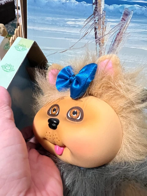 Cabbage Patch Kids, ADOPT 'N LUV PETS, Mattel, 1996, long fur kitty, NIB, Sweet