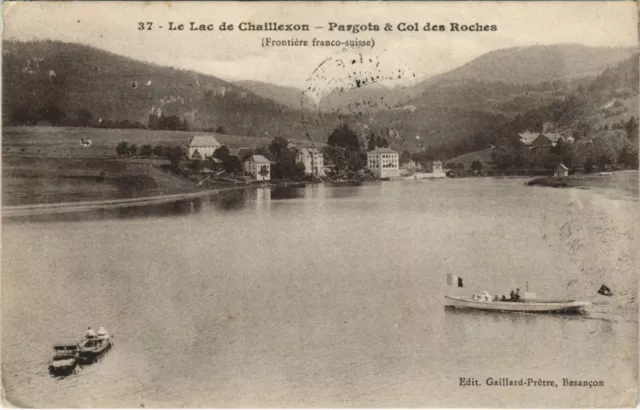 CPA Le Lac de Chaillexon - Snail and Col des Roches (1114901)