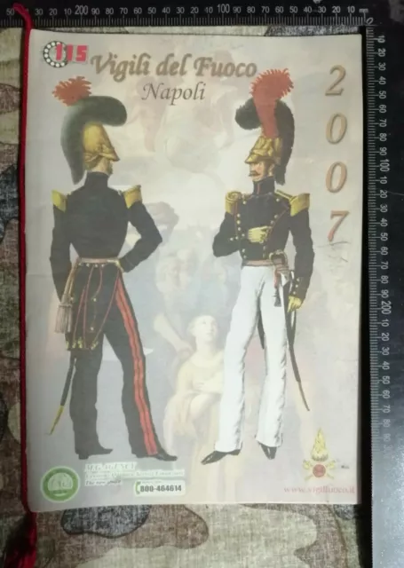 Calendario Vigili Del Fuoco Di Napoli 2007 Rarita'!!!
