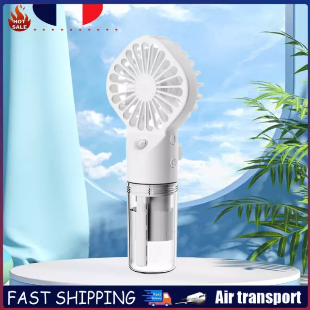 Handheld Desk Misting Fan USB Rechargeable Portable Small Air Cooler Summer Gift
