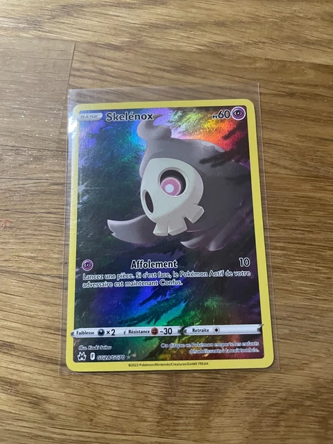 Carte Pokemon:  Skelénox GG28/GG70  Zenith Suprême EB12.5  FR  NEUF