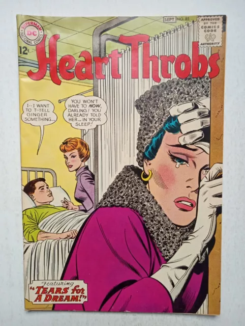 DC Heart Throbs #85 Silver Age 1963 Love Romance Comic Book