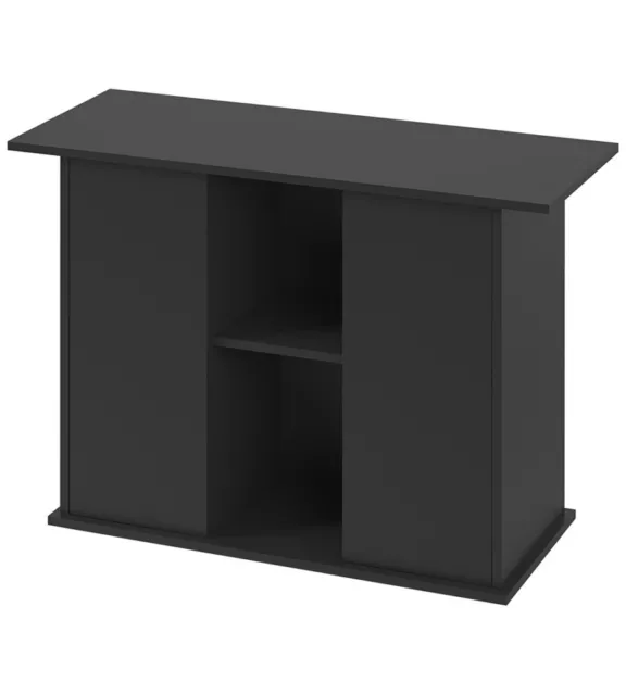 MOBILE IN LEGNO PER ACQUARIO - STAND BUBAI 100 NERO, 101 x 41 x h 73 CM - FER...