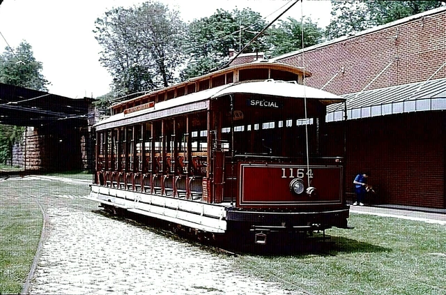 Original Kodachrome Slide Baltimore Trolley #1164 Baltimore, Md May 6, 2000