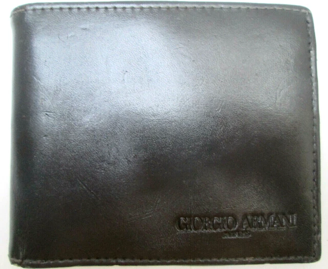 Authentique Portefeuille ROMANO En Cuir Vintage - Marron - Unisexe - Swiss Made