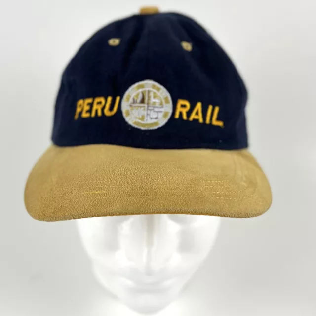 Peru Rail Baseball hat cap Machu picchu Locomotive Train memorabilia