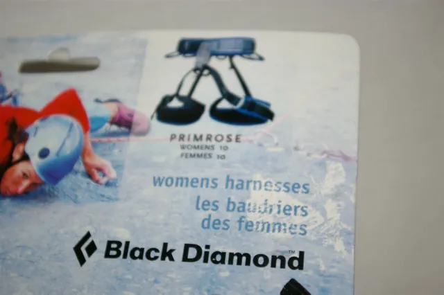 Black Diamond Primrose Womens Size 10 Harness NEW 3