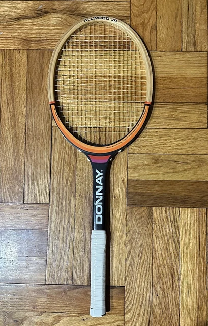 Raquette De Tennis Vintage Donnay – Allwood International – Modèle Team