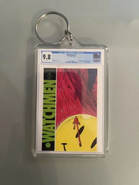 Watchmen #1 - CGC Homage - Mini Slab - Key Issue Keychain