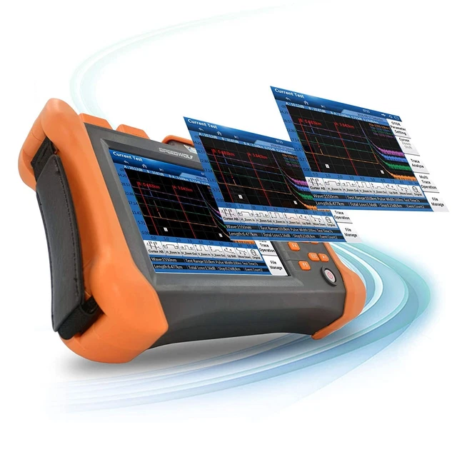 SPEEDWOLF OTDR-32F 1310/1550nm 32/30dB 5.6inch Optical Time Domain Reflectometer