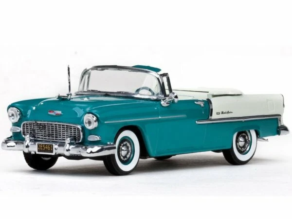 CHEVROLET Bel Air - open - 1955 - regal turquoise - Vitesse 1:43