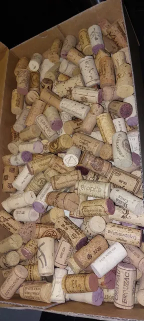 800 gebrauchte Weinkorken Bastelkorken  Kork Korken Basteln Pinnwand DIY