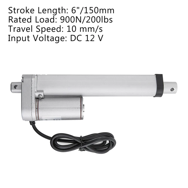 DC 12v Linear Actuator 140Kg 12v Linear Actuator Electric Piston Max