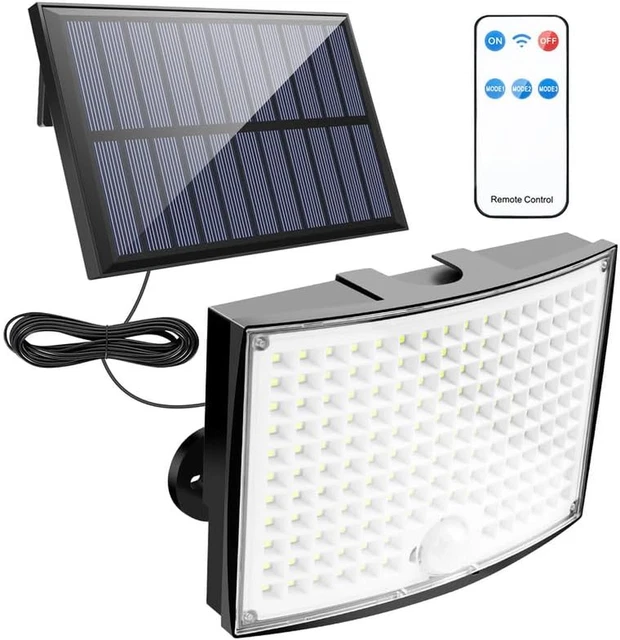 Lampe Solaire Extérieur Philips Avec Détecteur De Mouvement - 3 Modes, 5000K, IP54, 330 Lumens - Pour Garage, Cour, Porche