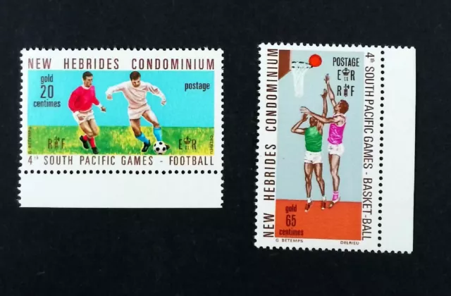 Nouvelles Hébrides South Pacific Games - Papeete, French Polynesia.  MNH   A28a