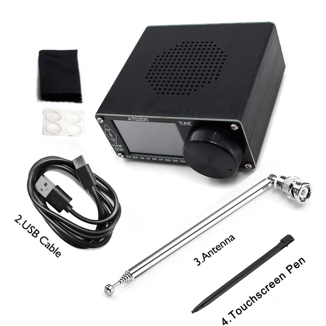 Si4732 DSP Radioreceiver ATS 25 X1 mit Touchscreen und schnellem Versand