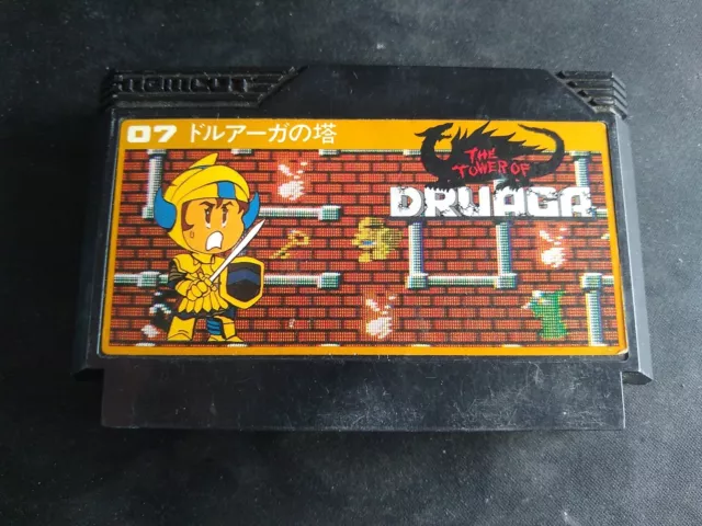 Nintendo Famicom NES Game - Druaga