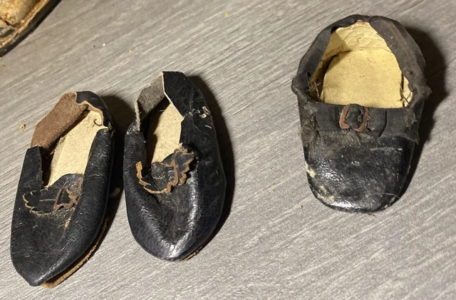Chaussures Anciennes Pour Poupée Ancienne