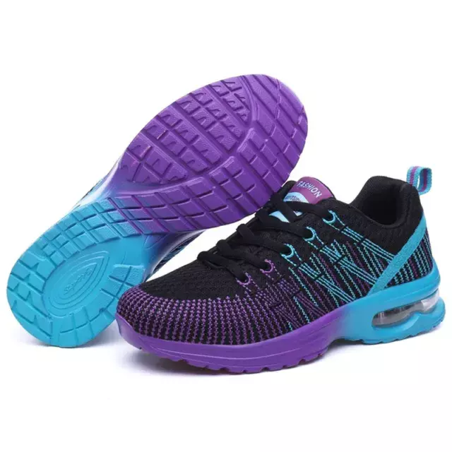 Women Air Cushion Running Shoes for Tennis Sports Fashion Sneakers Lace up Light