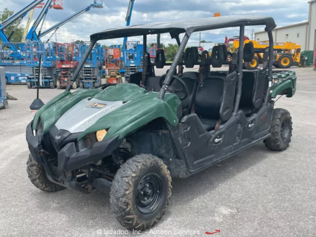 2019 Yanmar Longhorn Crew 4WD Industrial ATV UTV Dump Cart 6 Seat Diesel