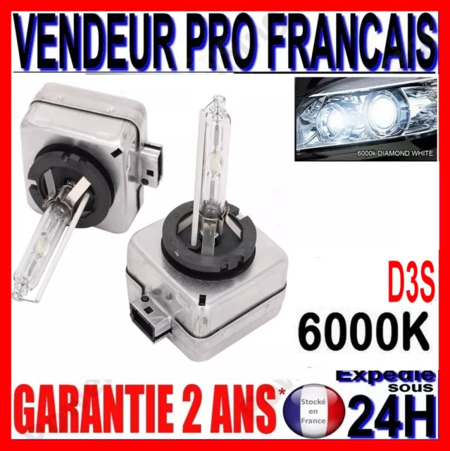 AMPOULE D3S 35W HID LAMPE AU XENON EN 6000K POUR PHARE FEU VOITURE PK32d-5 42V