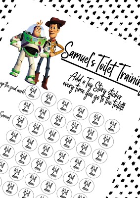 Toy Story Reward Chart FOR SALE! - PicClick UK
