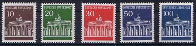 Bund BRD MiNR 506 - 510 Brandenburger Tor postfrisch **