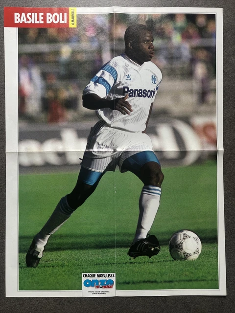 Poster Eric Cantona Olympique De Marseille Football Rookie France