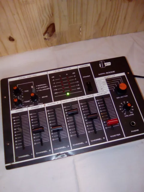 Table De Mixage Better MPX-5000E VINTAGE