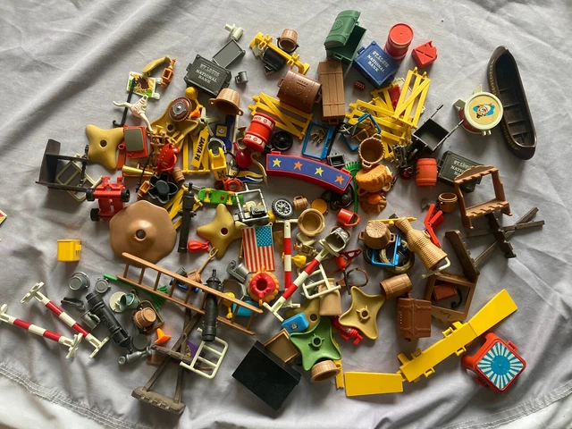 Gros Lot De Playmobil D'occasion En Vrac - Mix De Pièces Et Figurines