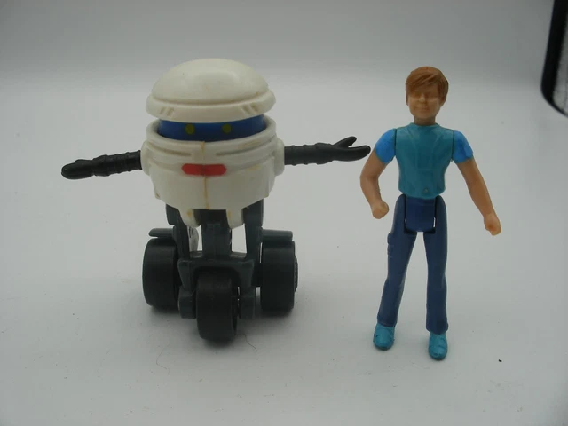 Figurine Kenner M.A.S.K. 1985 – Scott TAKKER & T-BOB, Plastique, Occasion