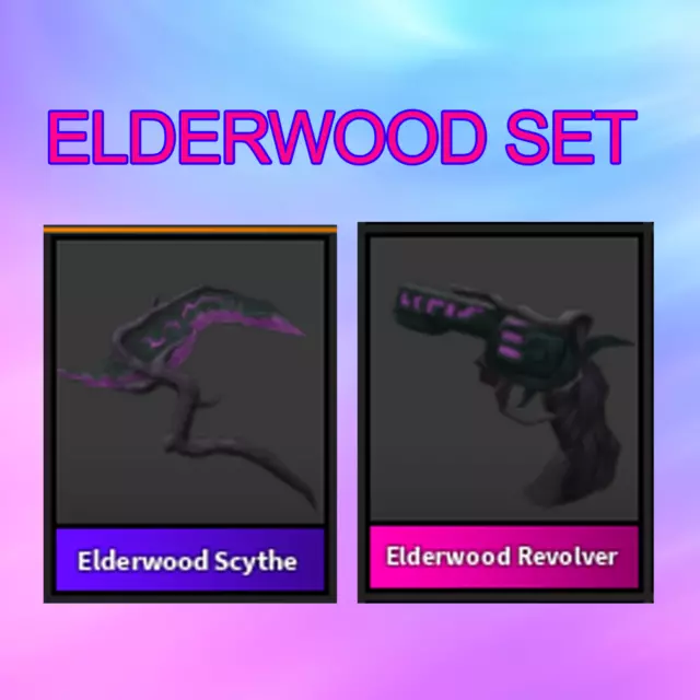 🔫🎃👻 🗡Full Elderwood Bundle, includes Chroma EW Blade- MM2 🔫🎃👻 🗡