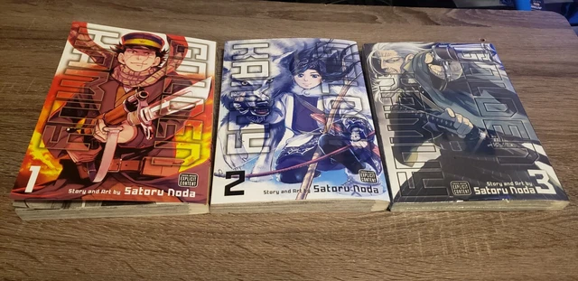 Golden Kamuy Volume 1 2 3