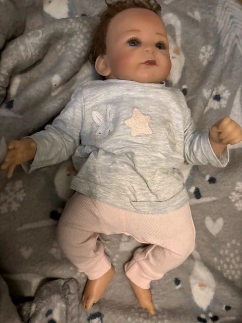 ASHTON-DRAKE GALLERIES 'LITTLE PEANUT' Precious Little Ones Reborn