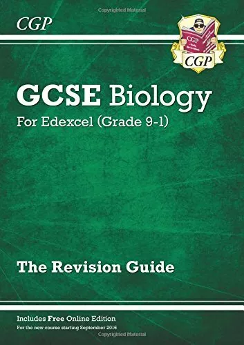 New Grade 9-1 GCSE Biology: Edexcel Revision Guide with Online Edition By CGP B