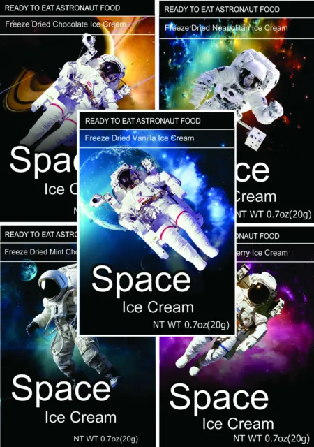 Space Freeze Dried Ice Cream 10 ct