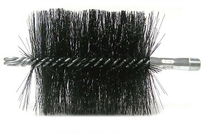 4" Double Spiral Flue Brush, .012 Steel Fill Weiler 44169 00012382441692